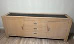Dressoir licht eiken L220xH86xB50, Huis en Inrichting, Kasten | Dressoirs, Ophalen, 200 cm of meer, 25 tot 50 cm, Met deur(en)