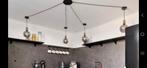 Hanglamp Industrieel incl. lichtbronnen, Huis en Inrichting, Lampen | Hanglampen, Ophalen of Verzenden, Gebruikt