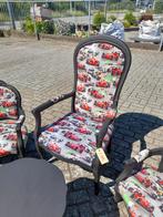 Stoere fauteuile  F 1 geheel opnieuw gestoffeerd, Huis en Inrichting, Fauteuils, Ophalen, Zo goed als nieuw, 75 tot 100 cm, Minder dan 50 cm