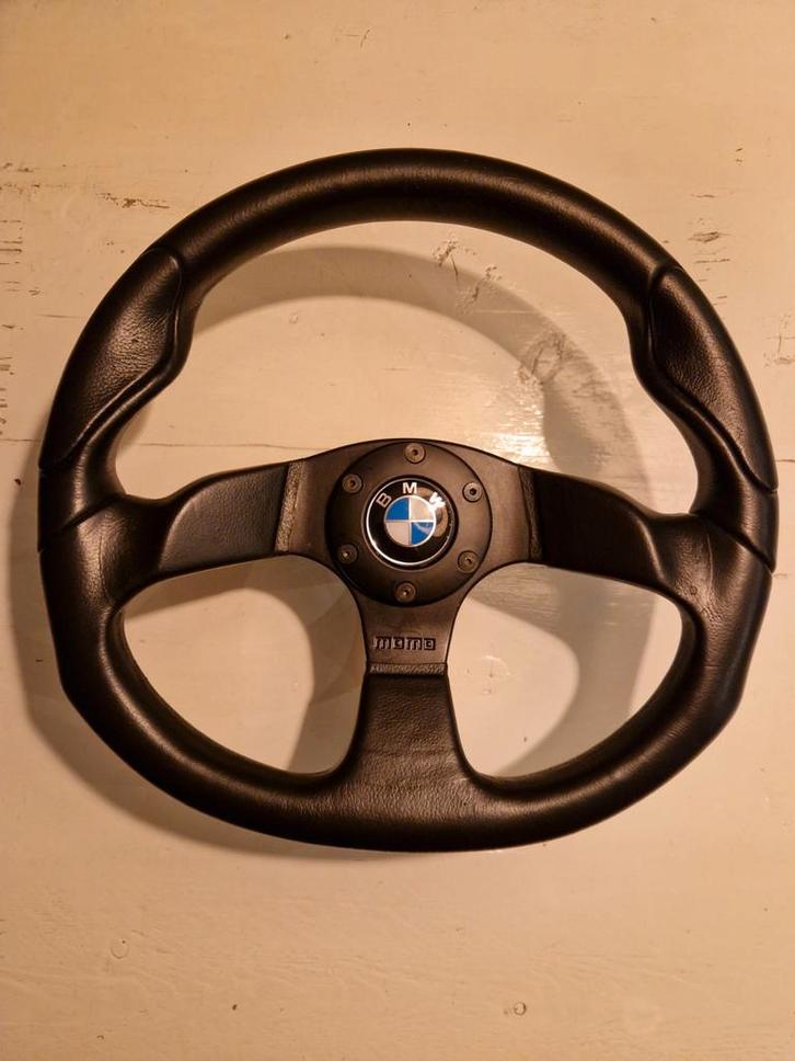 MOMO afgeplat stuur 35cm BMW OMP VW Audi  | Almere Zeist, Auto diversen, Overige Auto diversen, Ophalen of Verzenden