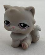 Littlest Pet Shop 263 Persian Cat Kitten Gray Grey Chat Pers