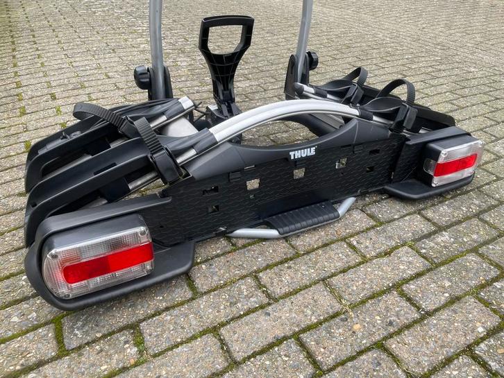 Thule fietsendrager ew g2 921 e-bike trekhaak bikecarrier, Auto diversen, Fietsendragers, Zo goed als nieuw, Trekhaakdrager, Elektrische fiets