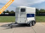 Bockmann 2 paardentrailer met zadelkamer, Gebruikt, Polyester, 2-paards trailer