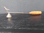 Vintage Vogel Kaarsendover, Ophalen of Verzenden, Koper of Brons