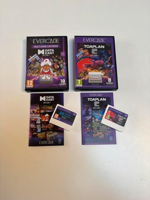 Evercade Games Data East Arcade 1 / Toaplan Arcade 1, Spelcomputers en Games, Games | Overige, Zo goed als nieuw, Shooter, 2 spelers