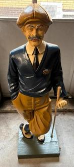 Golfer standbeeld hout, Ophalen, Zo goed als nieuw