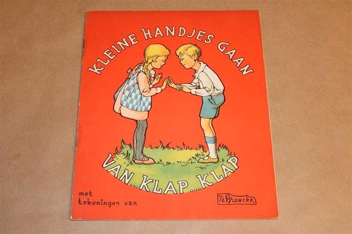 Oude Hollandse Bakerrijmen [ca. 1955] — Vintage Prentenboek, Boeken, Prentenboeken en Plaatjesalbums, Gelezen, Ophalen of Verzenden