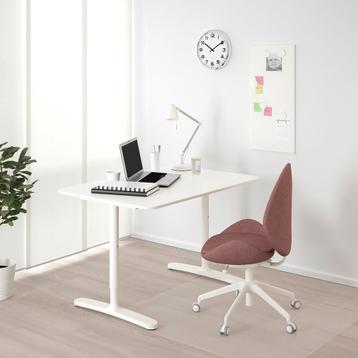 Ikea bureau 'BEKANT' 60 x 140 cm - afbeelding 1