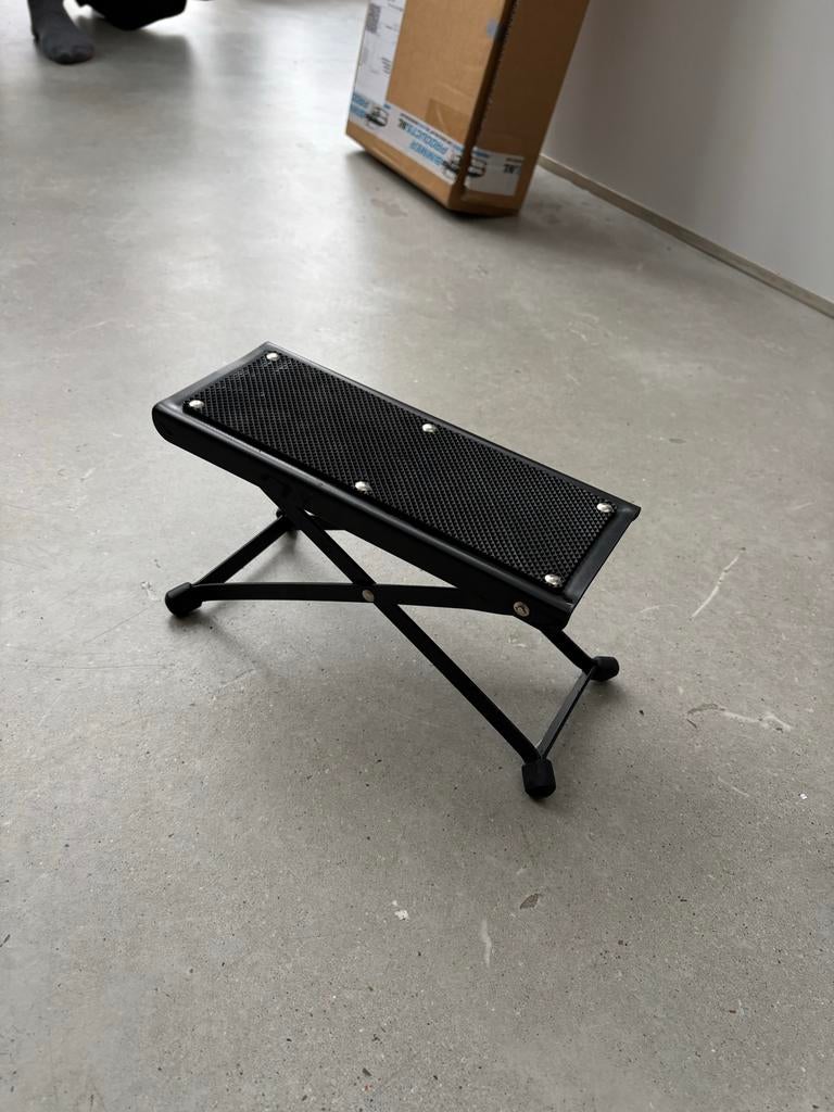 Draagbare Gitaar Opvouwbare Kruk Met Rugleuning 4 Versnelling Hoogteverstelling Drum Gitarist Toetsenbord Troon For Muzikanten Artiesten Volwassenen Kinderen