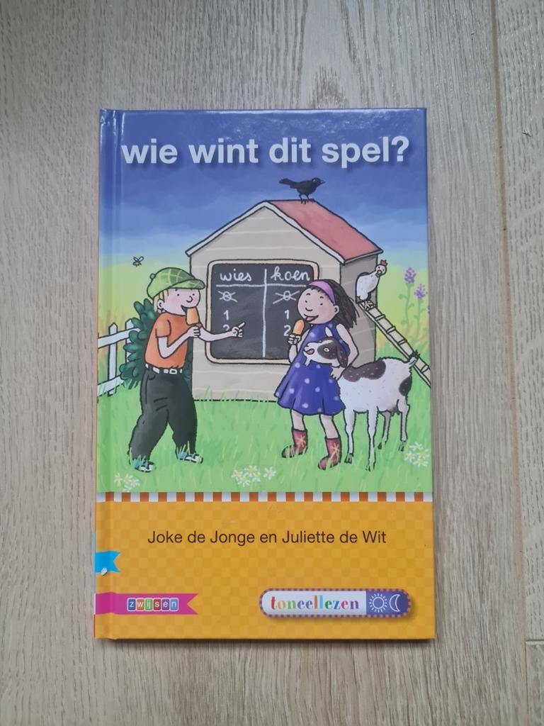 Wie Wint Dit Spel? - Toneellezen AVI M 3, Boeken, Ophalen of Verzenden, Zo goed als nieuw, Joke de Jonge en Juliette de Wit, Fictie algemeen
