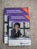 Elementaire kennis Bedrijfsadministratie 1 - Boeken, Boeken, Gelezen, P. Hintzen, J. Coenen, Ophalen of Verzenden, MBO