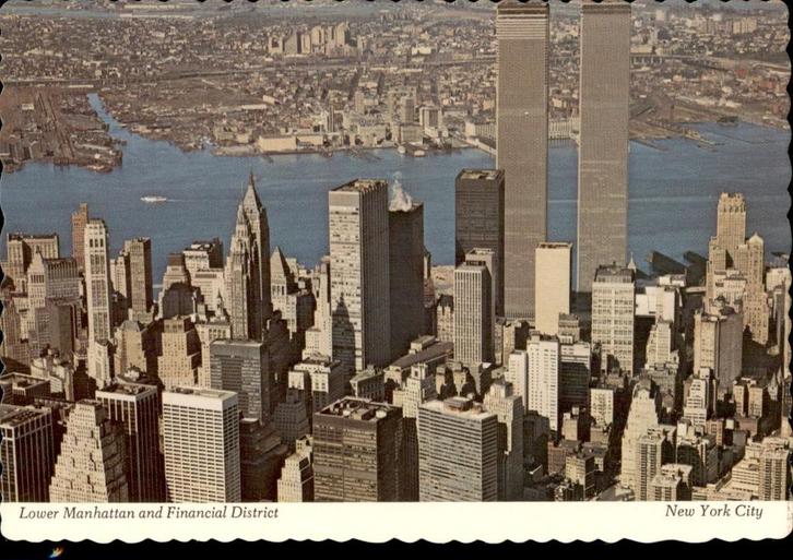 Mooi Plukje New York (12x) wb Twin Towers Zie Beschrijving, Verzamelen, Ansichtkaarten | Nederland, Ongelopen, 1980 tot heden