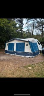 Isabella voortent blauw/grijs, Ophalen, Gebruikt, Isabella