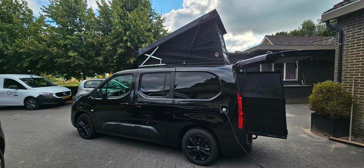 Citroën Berlingo mini camper, Auto's, Citroën, Particulier, Berlingo, Diesel, MPV, Automaat, Geïmporteerd, Zwart, Voorwielaandrijving
