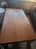 Gratis ophalen. Stevige eikenhouten salontafel., Ophalen, Gebruikt, 50 tot 100 cm, Minder dan 50 cm