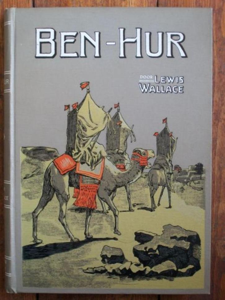 Lewis Wallace- Ben- Hur HC, Antiek en Kunst, Antiek | Boeken en Bijbels, Verzenden