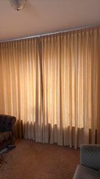 Gordijnen geel 260 cm lang en 160 cm breed, 4 stuks., Huis en Inrichting, Stoffering | Gordijnen en Lamellen, Ophalen of Verzenden