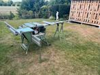 Zaagmachine flipover Elektra Beckum met accessoires, Doe-het-zelf en Verbouw, Ophalen of Verzenden, Gebruikt, Elektra Beckum / Metabo