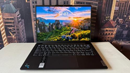 Lenovo Yoga Slim 6i 13th gen Intel core i7 storm grey, Computers en Software, Chromebooks, Zo goed als nieuw, 14 inch, 16 GB, 256 GB of meer