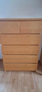 Ikea Malm Ladekast - 6 lades, Huis en Inrichting, Kasten | Ladekasten, Ophalen, Gebruikt, 5 laden of meer, 100 tot 150 cm