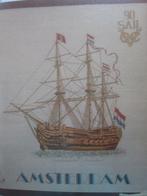 borduur borduren patroon THE AMSTERDAM VOC SCHIP GALJOEN, Ophalen of Verzenden, Zo goed als nieuw, Handborduren, Patroon