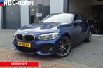 BMW 1-serie 118i High Exe M-sport VERKOCHT, 65 €/maand, Gebruikt, Blauw, Bedrijf
