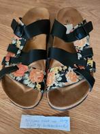 Slippers merk Longo  maat 40 lijkt op Birkenstock, Ophalen, Zo goed als nieuw