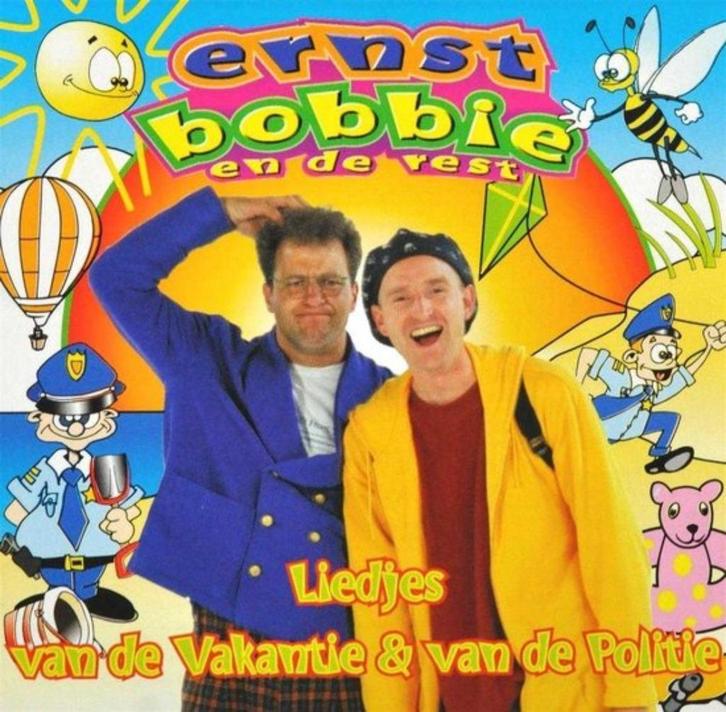 ernst bobbie en de rest liedjes van de vakantie en de politi, Cd's en Dvd's, Cd's | Kinderen en Jeugd, Zo goed als nieuw, Boxset