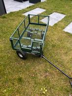 Groene bolderkar, Caravans en Kamperen, Bolderkarren, Ophalen, Opvouwbaar, Gebruikt