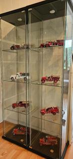 Lot 9 schaalmodel brandweerauto's + 1 figuur, Hobby en Vrije tijd, Modelauto's | 1:24, Ophalen of Verzenden, Zo goed als nieuw