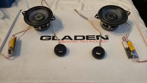 GLADEN M100 component speakerset 10cm, Auto diversen, Autospeakers, Zo goed als nieuw, Ophalen of Verzenden