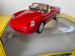 model AR Alfa Romeo Spider, rood met los dakje, Revell, 1/18, Ophalen of Verzenden, Zo goed als nieuw, Auto, Revell