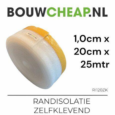Randisolatie altijd gebruiken bij vloerverwarming Bouwcheap, Doe-het-zelf en Verbouw, Isolatie en Afdichting, Nieuw, Overige materialen