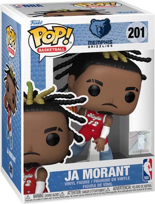 Funko POP NBA Memphis Grizzlies - Ja Morant (201), Verzamelen, Poppetjes en Figuurtjes, Nieuw, Ophalen of Verzenden