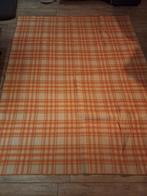 Grote Retro Wollen Kleed - 233 x 190 cm, Gebruikt, 200 cm of meer, Ophalen of Verzenden, Bruin