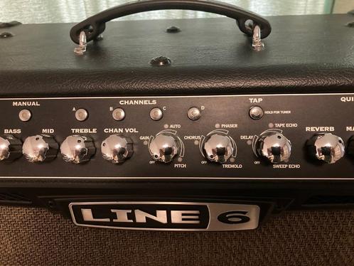 Line 6 Spider IV 75 versterker voor elektrische gitaar, Muziek en Instrumenten, Versterkers | Bas en Gitaar, Gebruikt, Gitaar