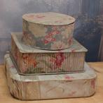 Oude Franse Stoffen Dozen."Uit Aletta's Tijd", Ophalen of Verzenden