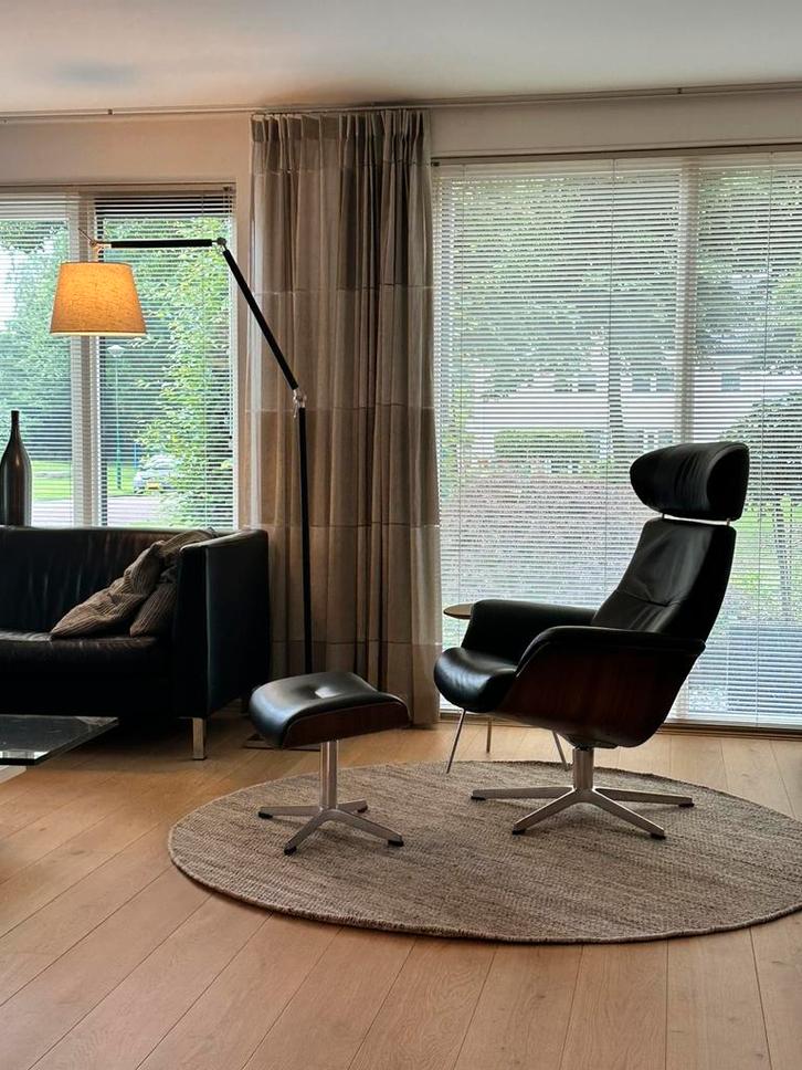 Gordijnen | Kendix Blocks | kleur 03 ecru/lever, Huis en Inrichting, Stoffering | Gordijnen en Lamellen, Zo goed als nieuw, 200 cm of meer