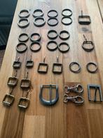 Diverse fournituren: gespen, ringen, sluitingen, Ophalen of Verzenden, Gebruikt, Rits of Sluiting