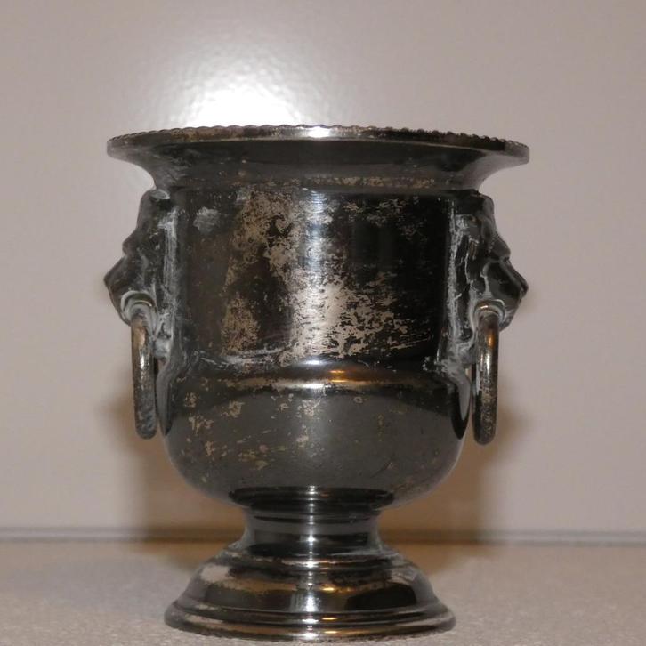 Sheffield mininatuur wijnkoeler [1692], Antiek en Kunst, Curiosa en Brocante, Ophalen
