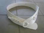Brede wit leren heupriem FRED DE LA BRETONIERE 95 snazzeys, Kleding | Dames, Riemen en Ceinturen, Fred de la Bretoniere, 5 cm of meer