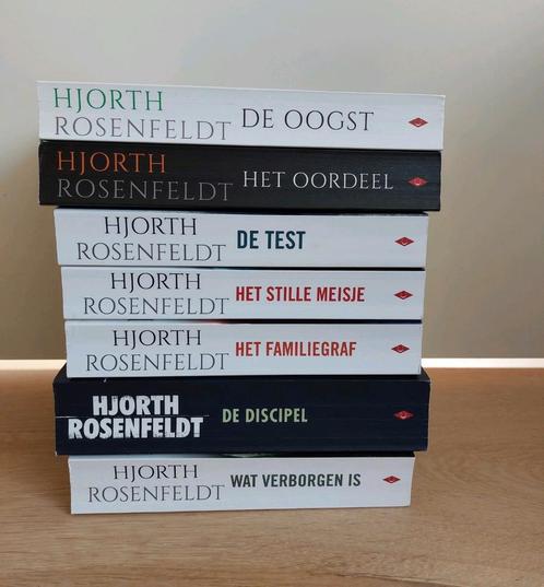 Hjorth Rosenfeldt, 7 thrillers 1x gelezen, Boeken, Thrillers, Zo goed als nieuw, Scandinavië, Ophalen of Verzenden
