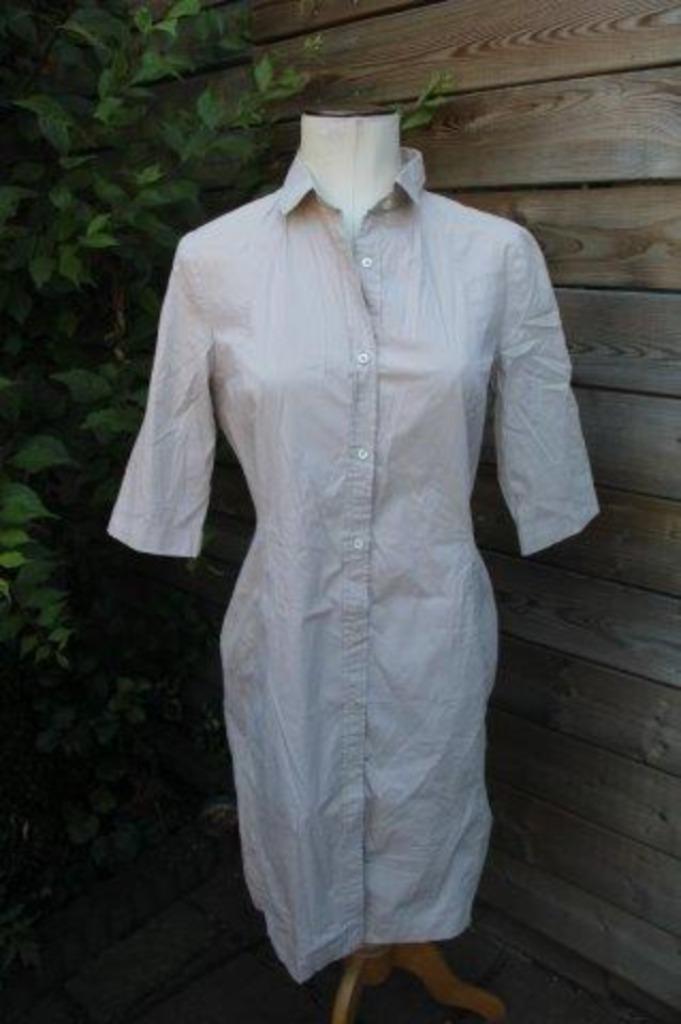 Blousejurk beige Rosso35 mt 46 (IT) (EU40) AANBIEDING Vaste, Kleding | Dames, Jurken, Zo goed als nieuw, Maat 38/40 (M), Beige