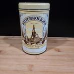 Oud Bitterkoekjes blik De Winter’s banketbakkerij Alkmaar, Verzamelen, Blikken, Ophalen of Verzenden, Gebruikt, Overige