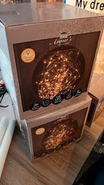 Anna’s Collection Smokey Led Ball 35 / 25 / 18 cm, Diversen, Kerst, Ophalen of Verzenden, Zo goed als nieuw
