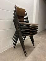 Vintage Pyramide stoelen Wim Rietveld, Huis en Inrichting, Stoelen, Ophalen, Gebruikt