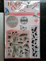 STEMPEL SNIJMAL EMBOSSING FOLDER SET NATUUR LIBELLE VLINDER, Hobby en Vrije tijd, Ophalen of Verzenden, Nieuw, Clearstamp