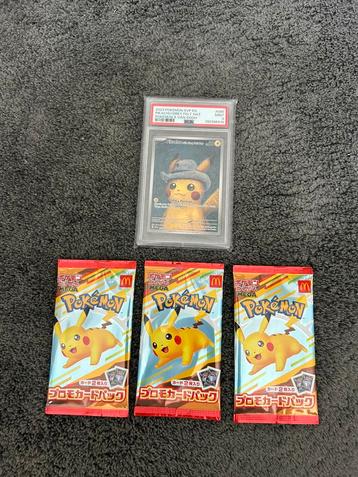 Pokemon Pikachu van gogh & mc donalds promo beschikbaar voor biedingen