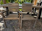 ROUGH-S dining tuinstoelen, Ophalen, Zo goed als nieuw, Hout, Stapelbaar