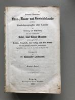 Antiquarisch muntenboek, 1e druk uit 1860, Antiek en Kunst, Antiek | Boeken en Bijbels, Ophalen of Verzenden, Alexander Lachmann